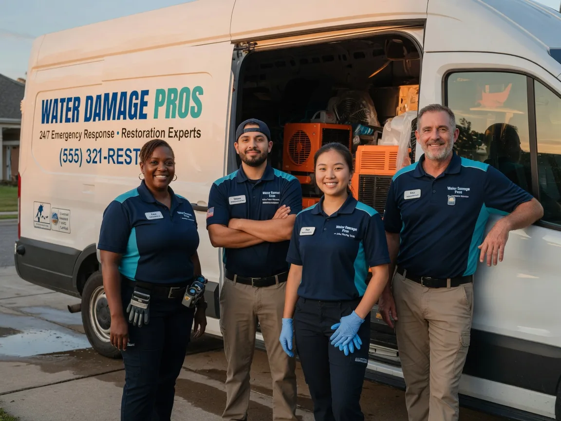 Water Damage Restoration company in Newhall, WV