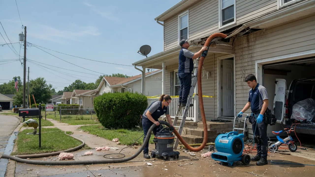 Water Damage Restoration in Newhall, WV near me